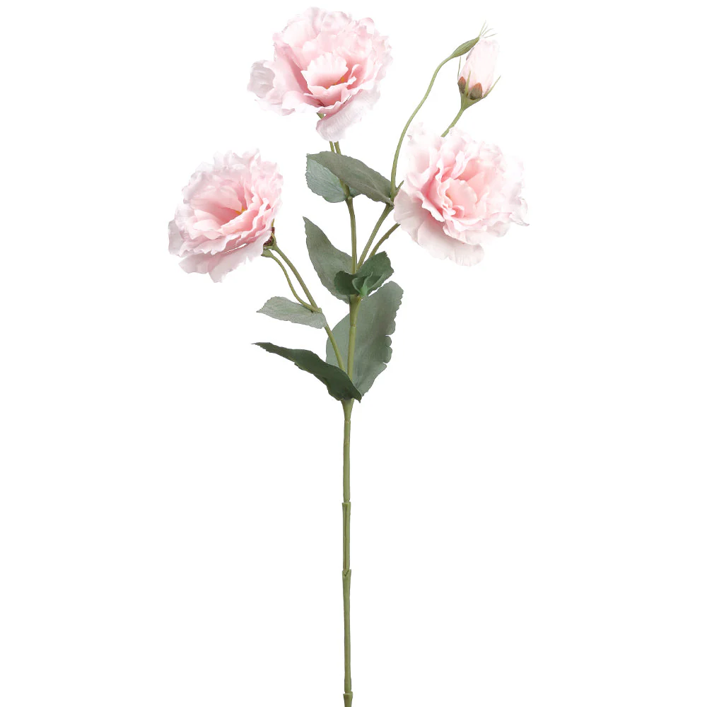 21" Lisianthus Silk Flower Stem -Pink (Pack of 12)