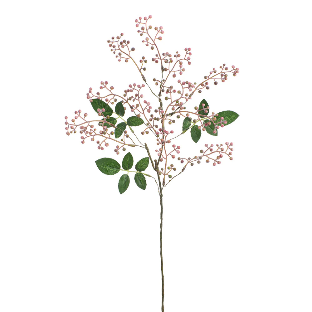 21" Sedum Artificial Flower Stem -Mauve (Pack of 12)