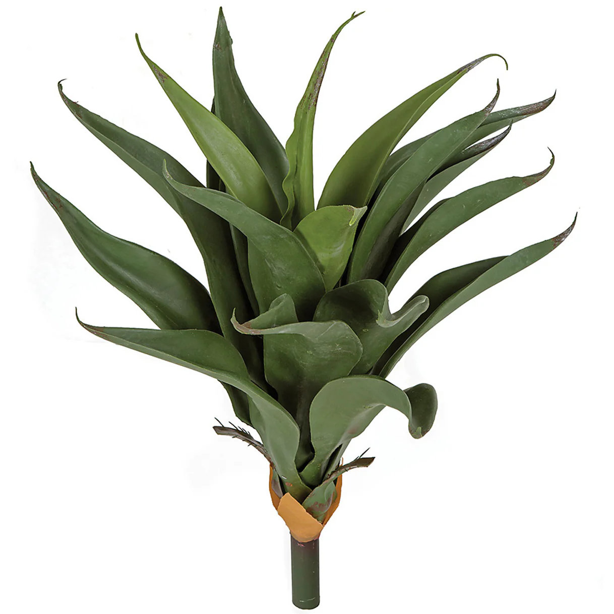 22" Outdoor UV-Resistant IFR Artificial Agave Plant -Green (Pack of 2)