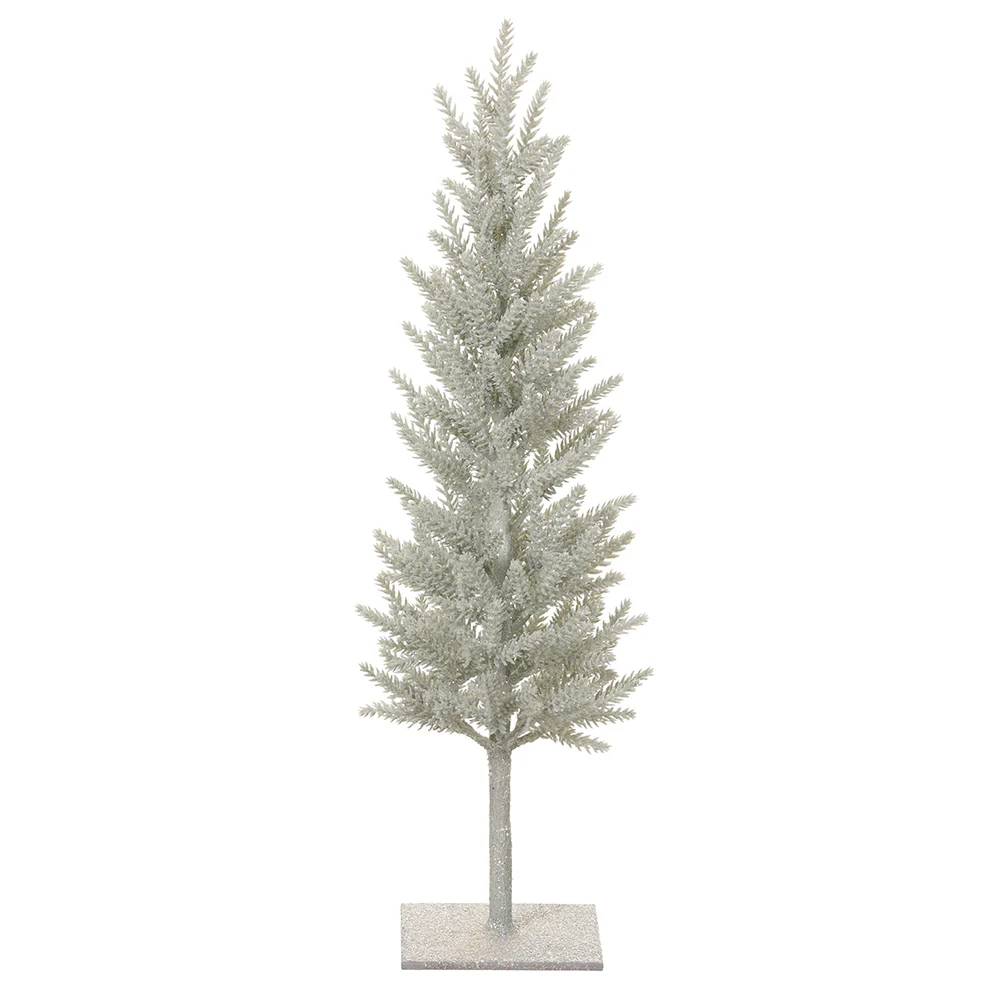 22" Pine Cone-Shaped Artificial Topiary Tree w/Stand -Blue/Green (Pack of 4)