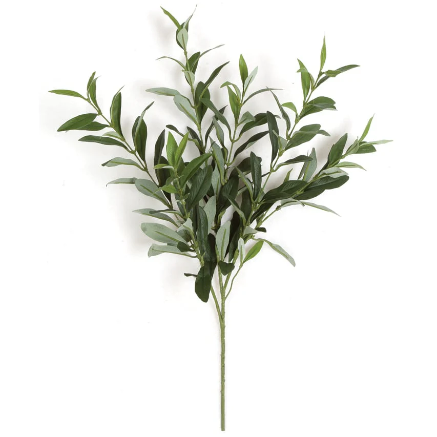 23" IFR Artificial Olive Branch Stem -Green (Pack of 12)