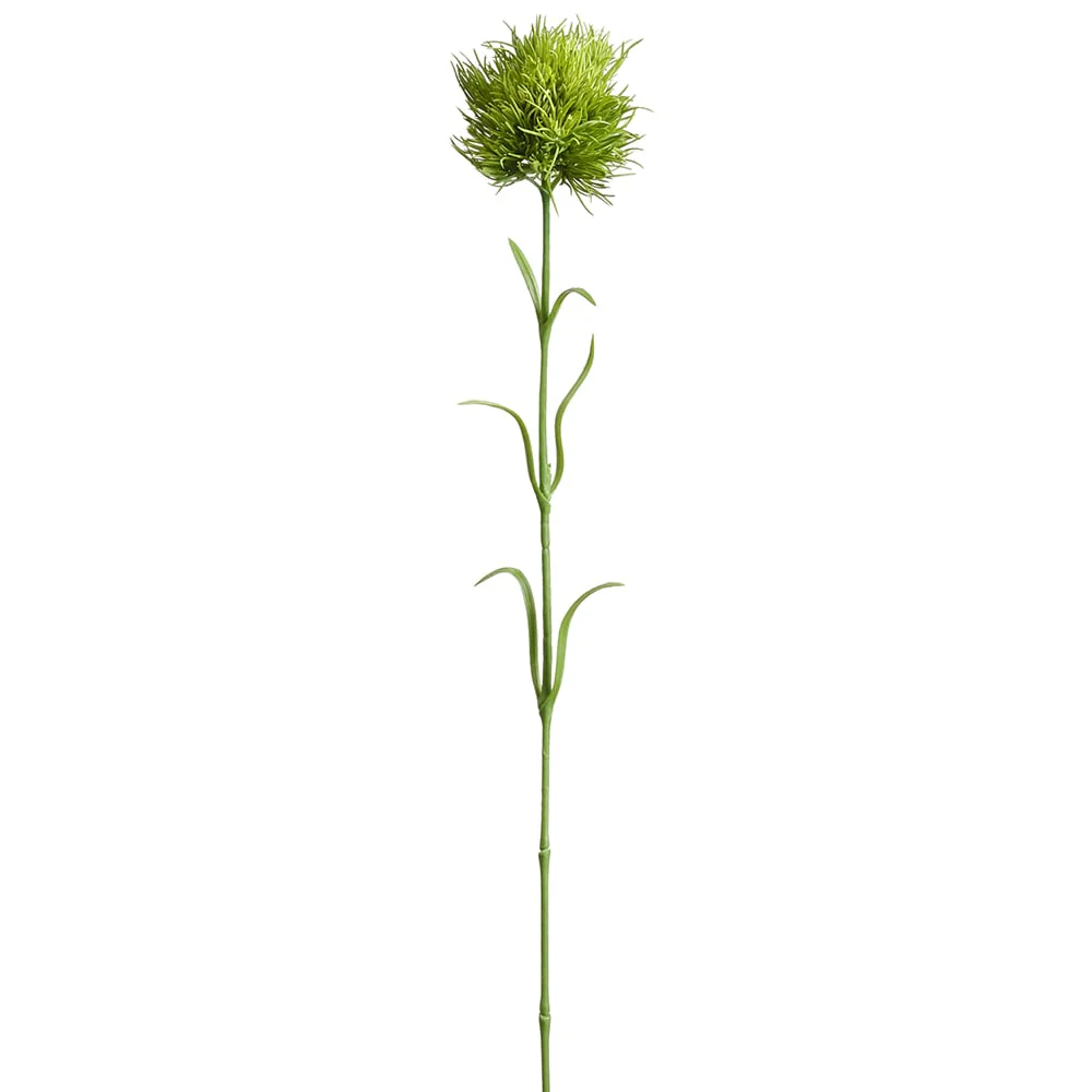 23" Silk Dianthus Flower Stem -2 Tone Green (Pack of 12)