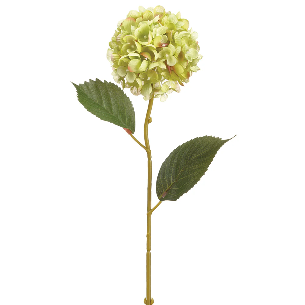 23" Silk Small Hydrangea Flower Spray -Green (Pack of 12)