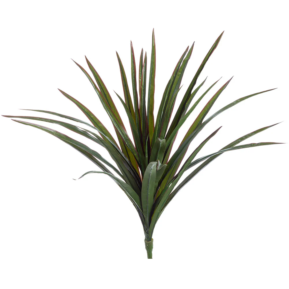 23" Yucca Artificial Plant -Green/Burgundy (Pack of 6)