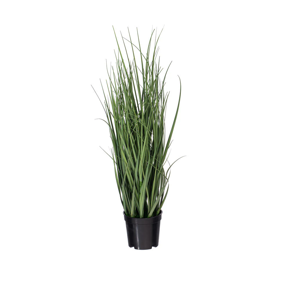 24" IFR PVC Ryegrass Artificial Plant w/Pot -Green