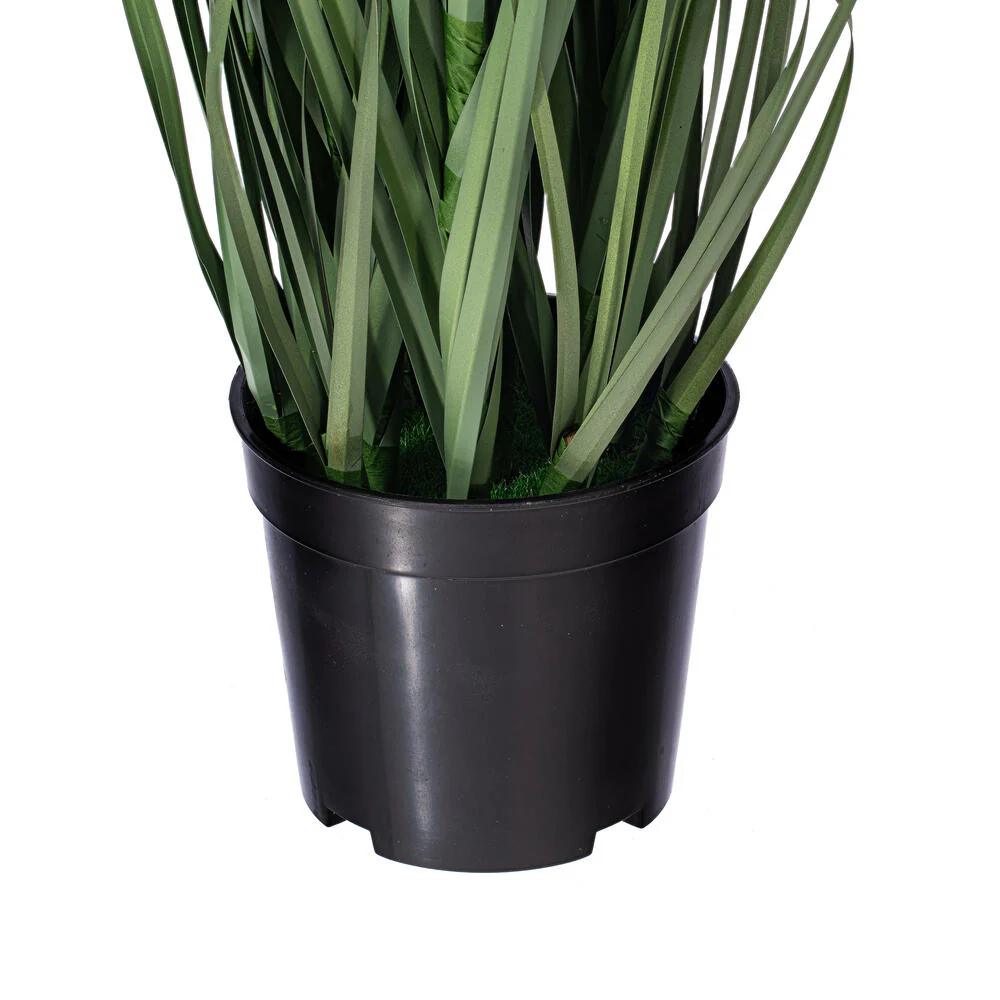 24" IFR PVC Ryegrass Artificial Plant w/Pot -Green - Image 4