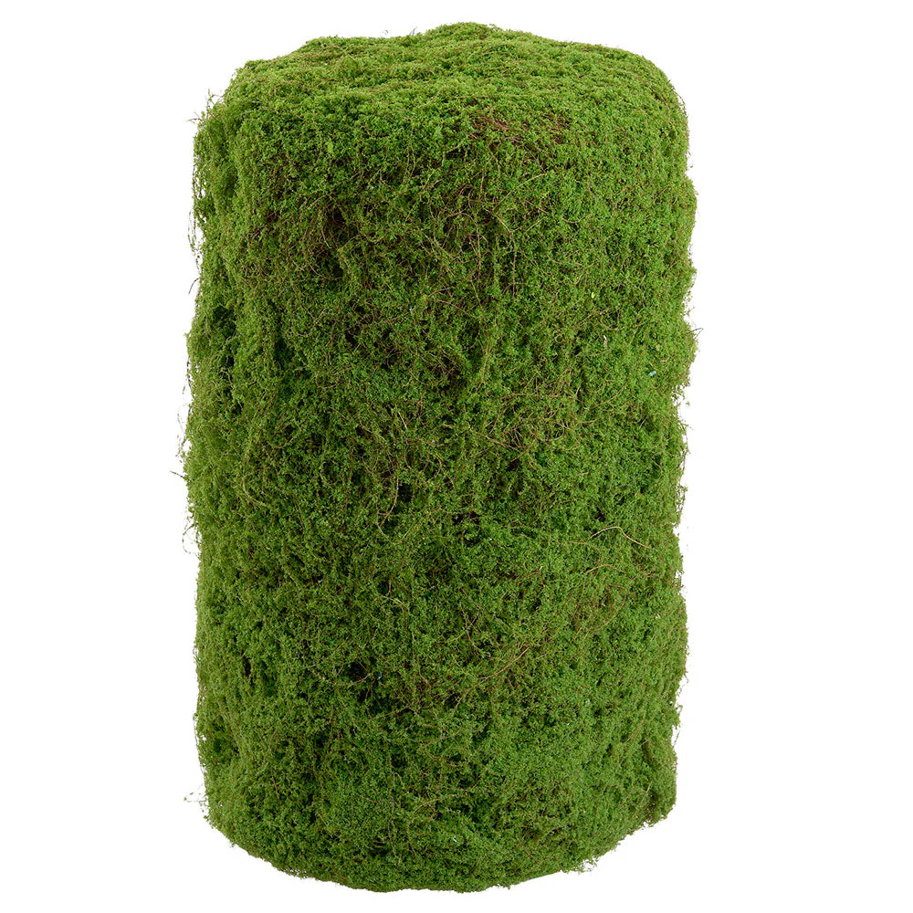 24" Moss Pillar Artificial Topiary -Green (Pack of 4)