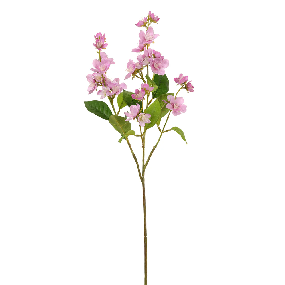 24" Silk Rose Myrtle Flower Stem -Lavender (Pack of 12)