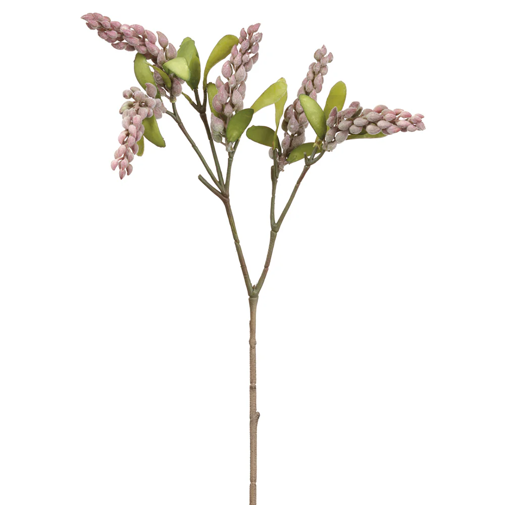 25" Berry Artificial Stem -Mauve (Pack of 12)