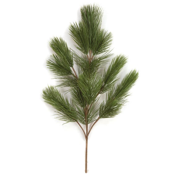 25" IFR Artificial Pine Stem -Green (Pack of 6)