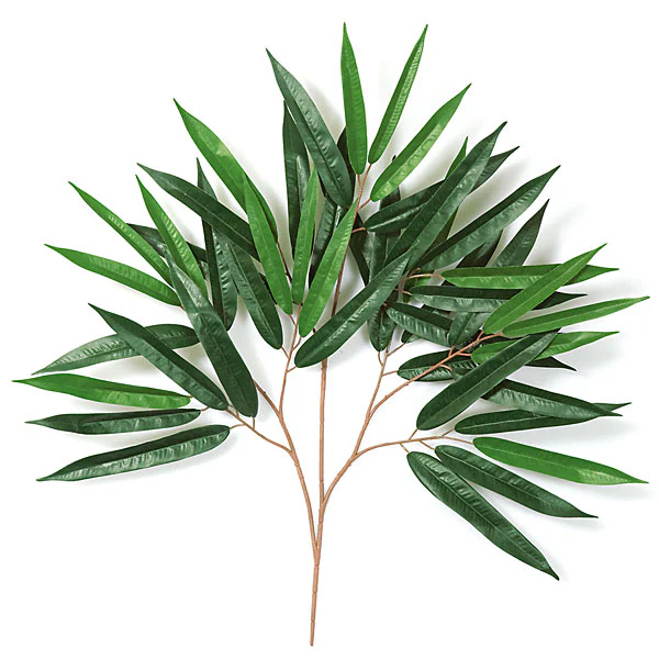 25" IFR Artificial Weeping Ficus Branch Stem -Green (Pack of 24)
