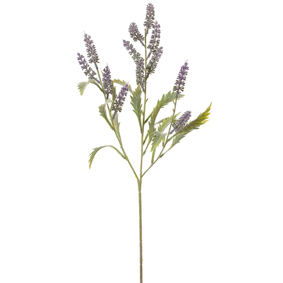 26.5" Lavender Artificial Flower Stem -Lavender (Pack of 12)