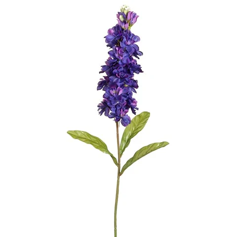 26.5" Silk Stock Flower Spray -2 Tone Purple (Pack of 12)