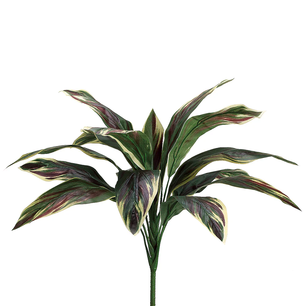 26" Cordyline Silk Plant -Green/Pink (Pack of 12)
