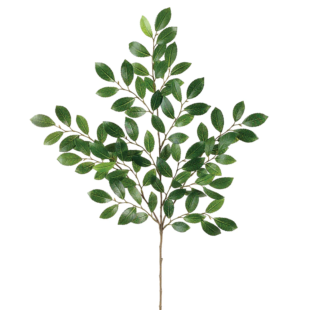 26" Silk New Ruscus Stem -Green (Pack of 12)