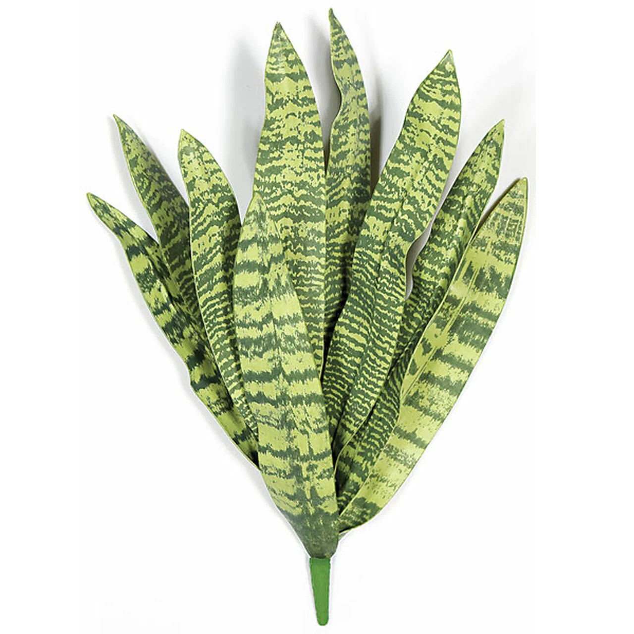 27.5" Foam Sansevieria Snake Artificial Stem -Light Green (Pack of 6)