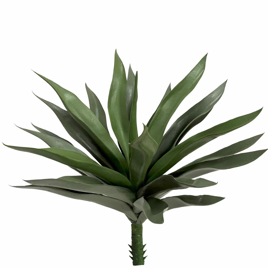27" Outdoor UV-Proof Artificial Agave Plant -Green (Pack of 2)