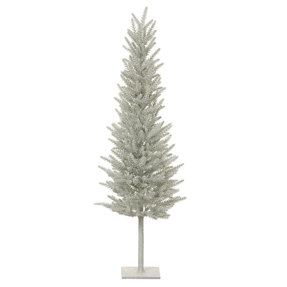 27" Pine Cone-Shaped Artificial Topiary Tree w/Stand -Blue/Green (Pack of 4)
