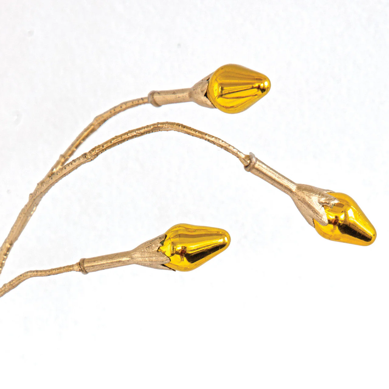 28" Artificial Beaded Stem -Gold (Pack of 12) - Image 2