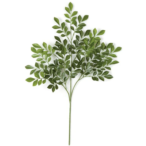28" Artificial Orange Jasmine Branch Stem -Green (Pack of 24)