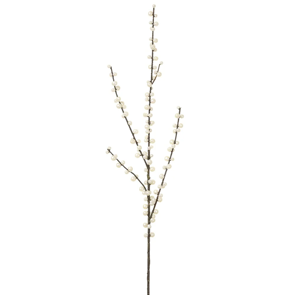 28" Berry Artificial Stem -Iridescent (Pack of 24)