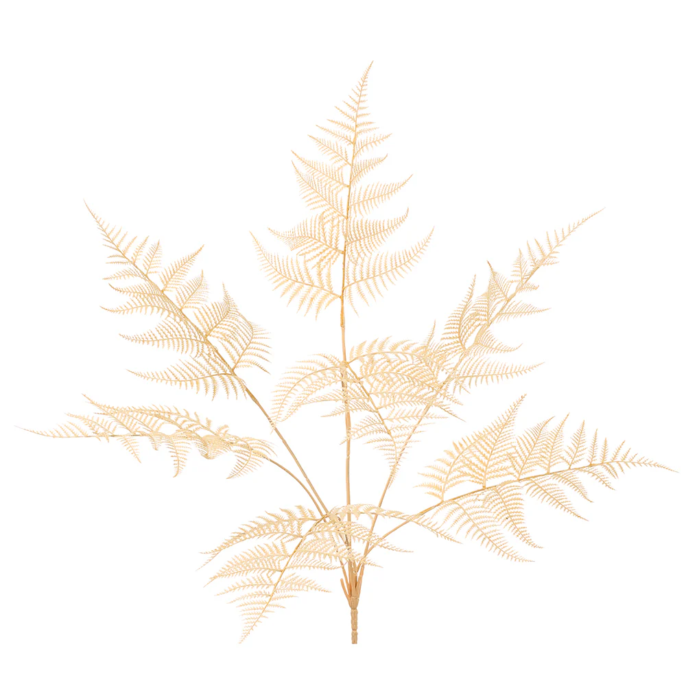 28" Fern Silk Plant -Beige (Pack of 6)
