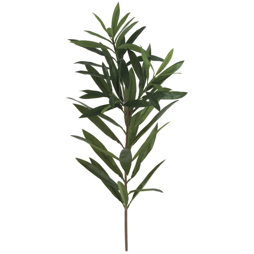 28" IFR Artificial Oleander Branch Stem -Green (Pack of 12)
