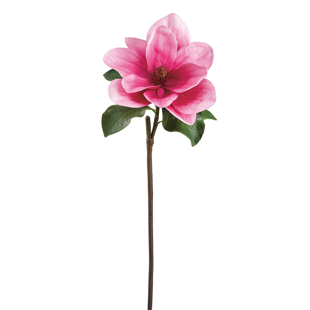 28" Magnolia Artificial Flower Stem -Beauty (Pack of 12)