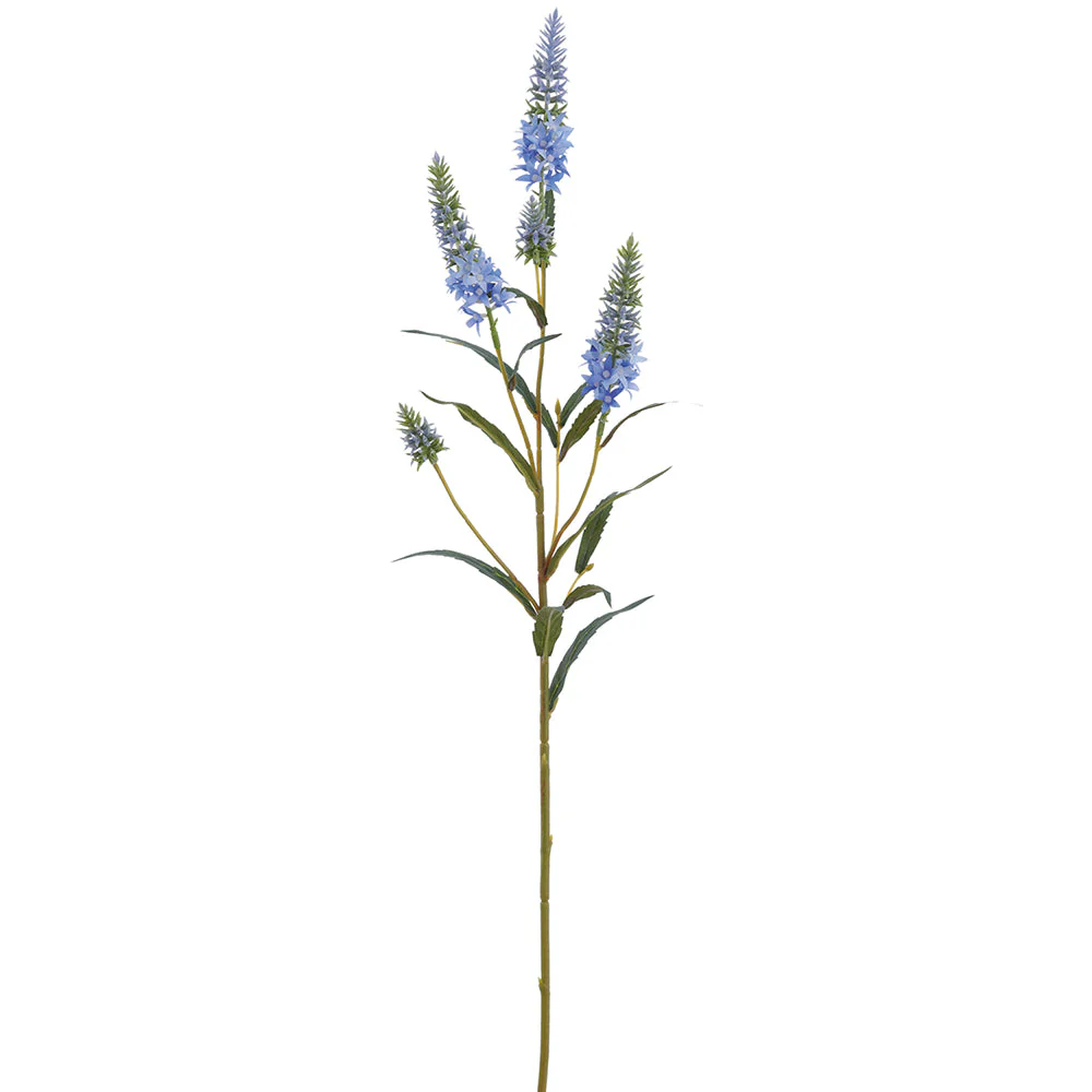 29.5" Astilbe Artificial Flower Stem -Blue (Pack of 12)
