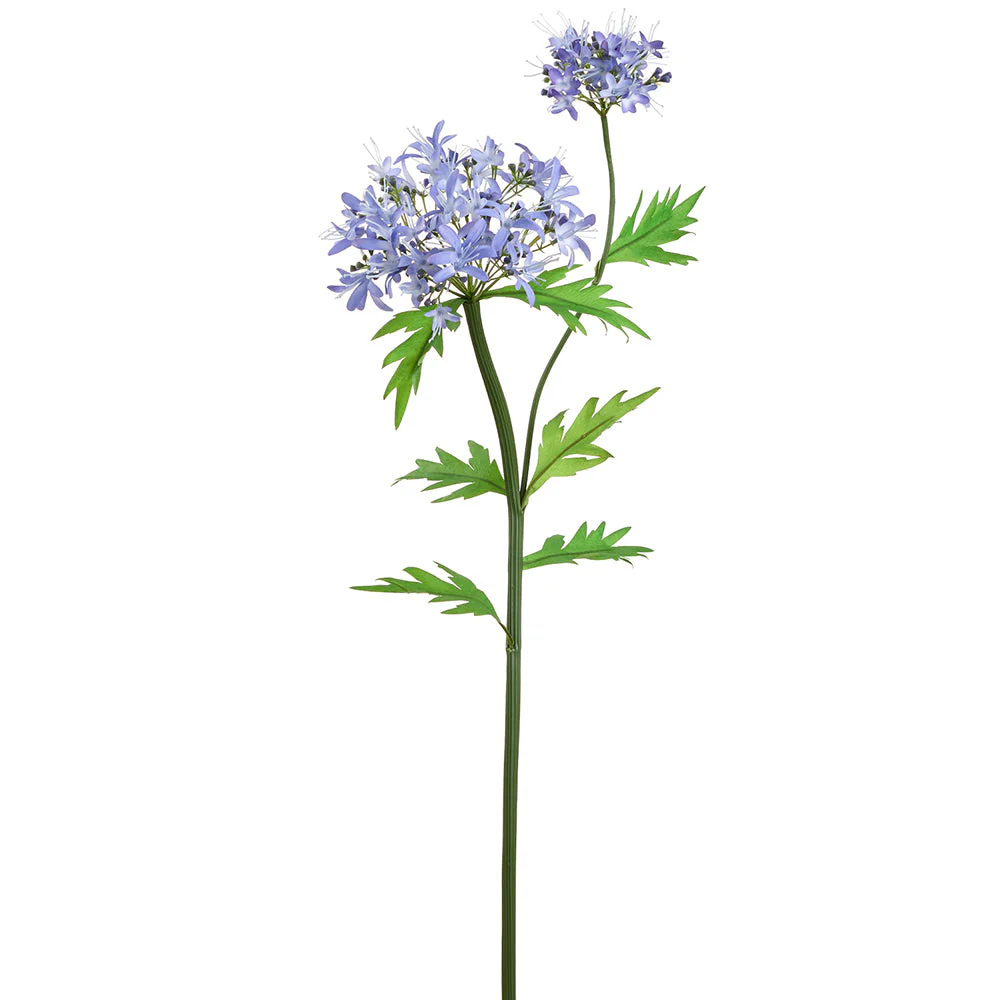 29" Agapanthus Artificial Flower Stem -Lavender (Pack of 12)