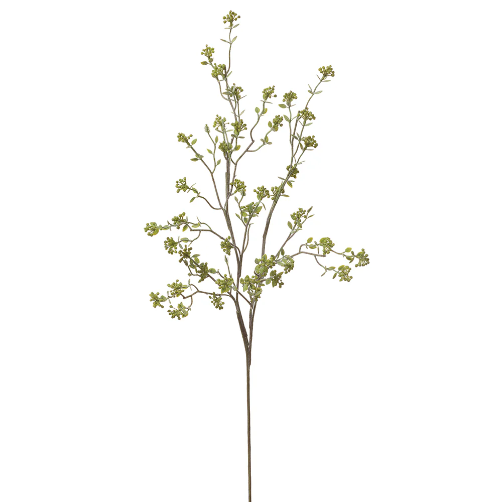 29" Artificial Berry Stem -Green (Pack of 12)