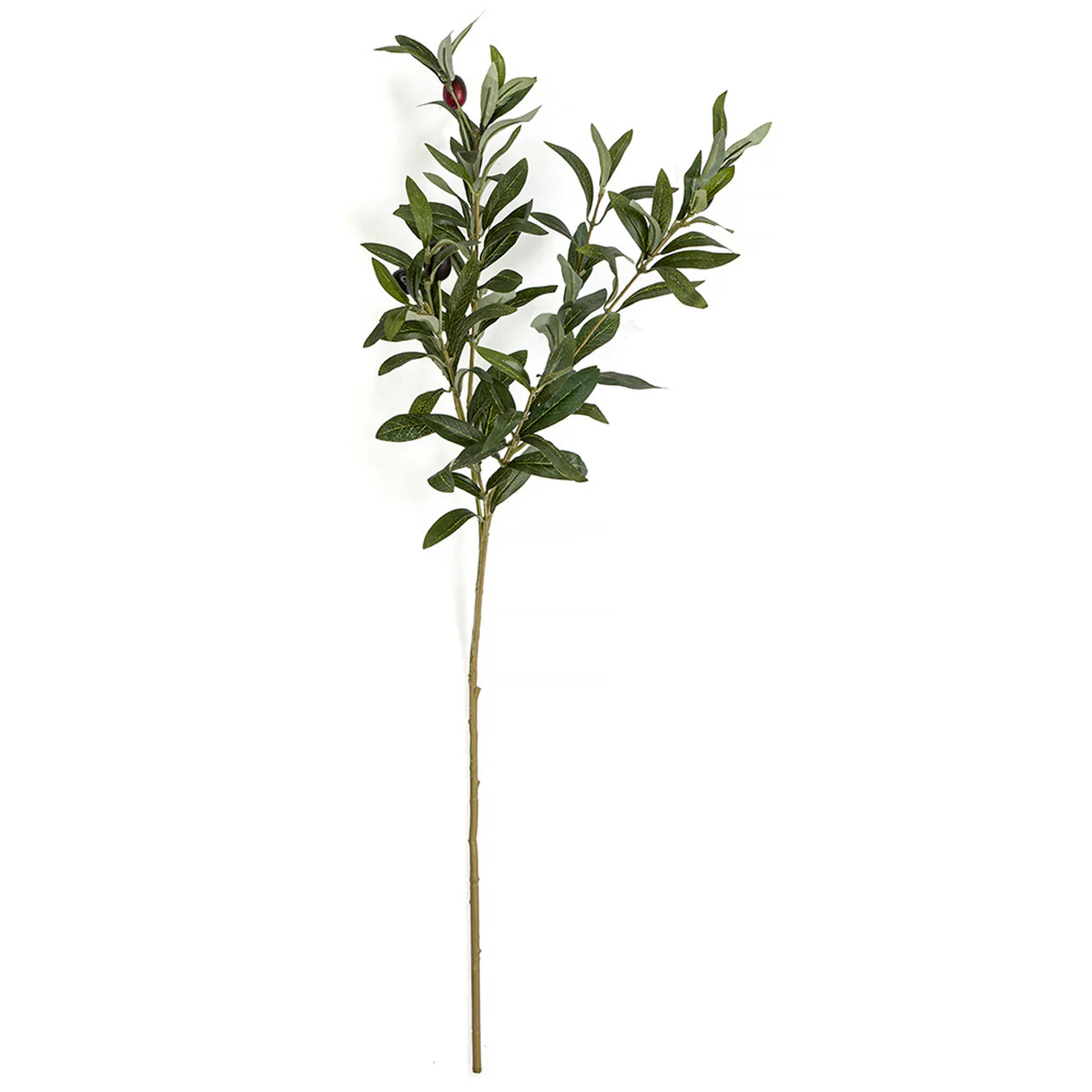 29" IFR Artificial Olive Branch Stem w/Berries -2 Tone Green (Pack of 12)