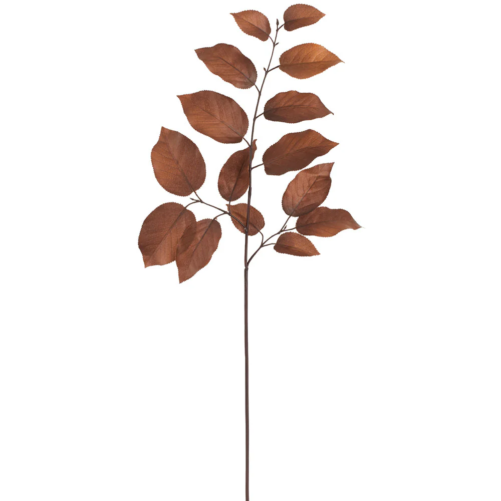 29" Salal Leaf Silk Stem -Brown (Pack of 12)