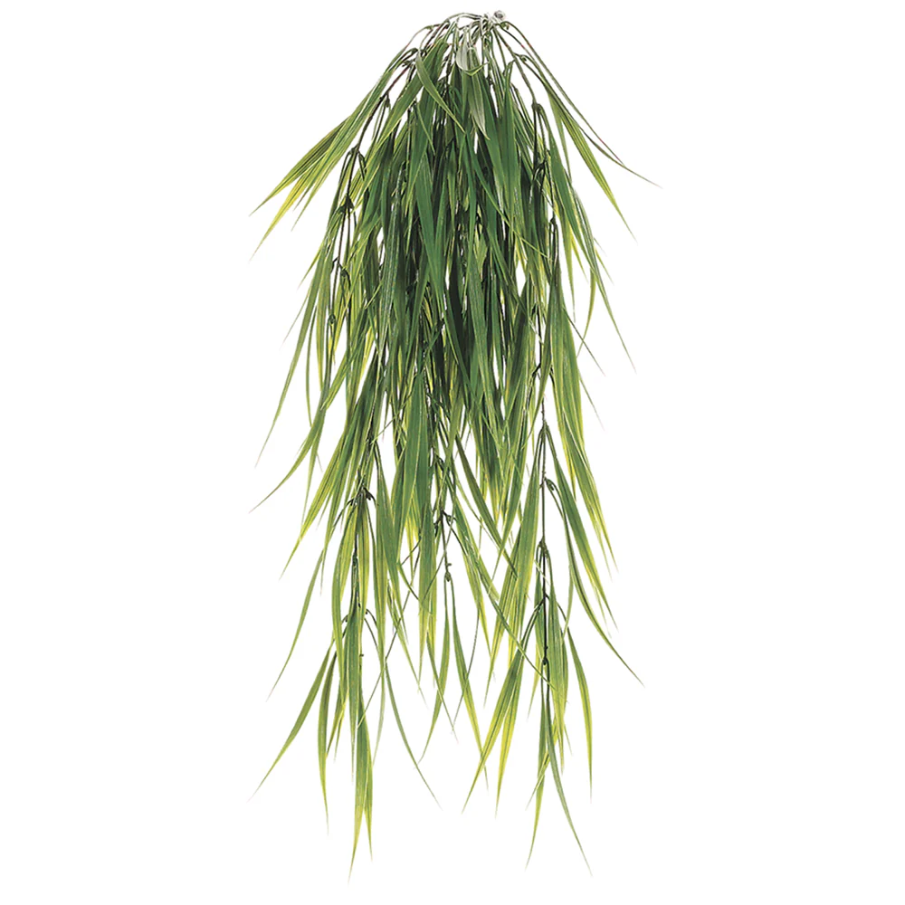 29" Wild Grass Artificial Hanging Plant -Green (Pack of 12)