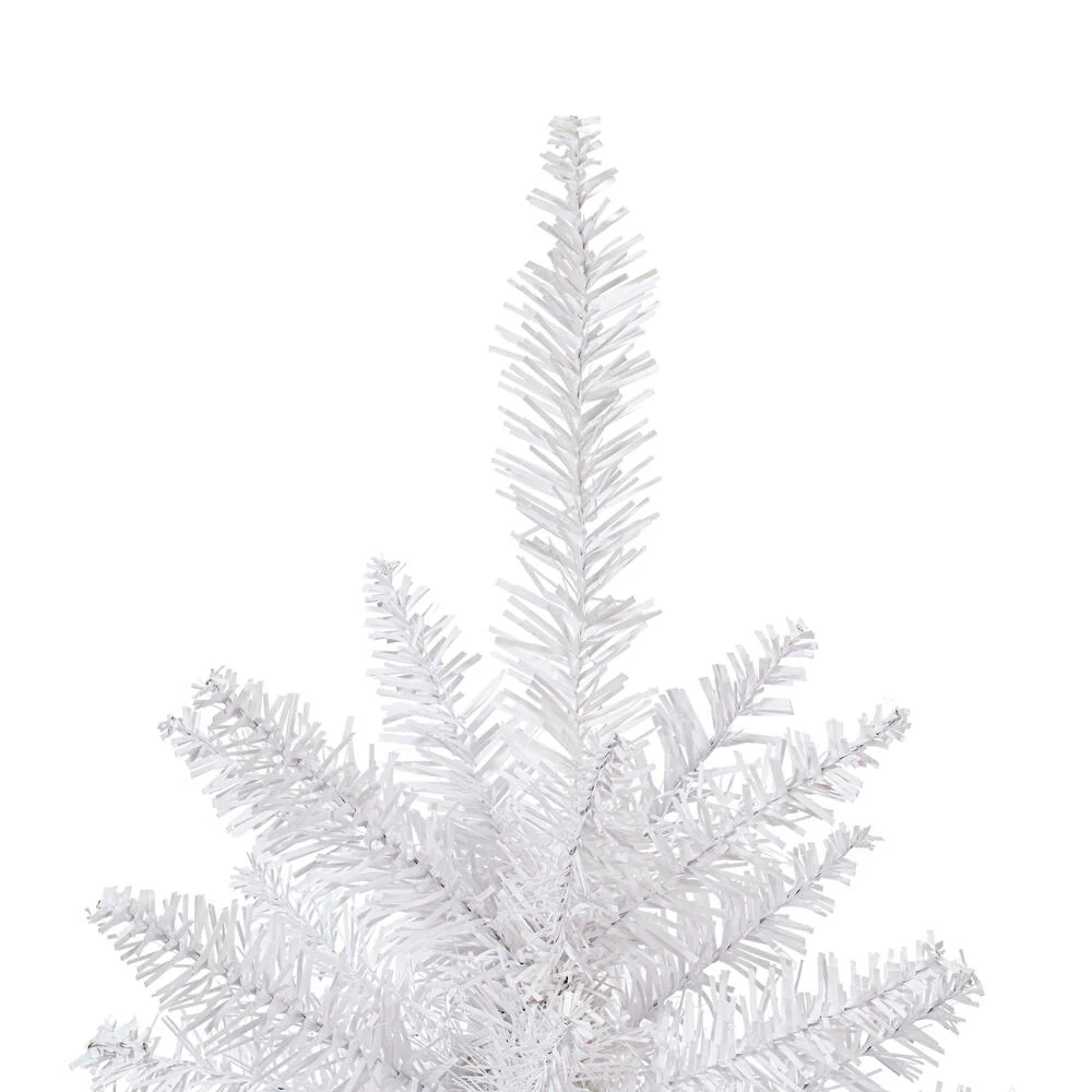 2'Hx20"W Fir Artificial Christmas Tree, Unlit -White - Image 3