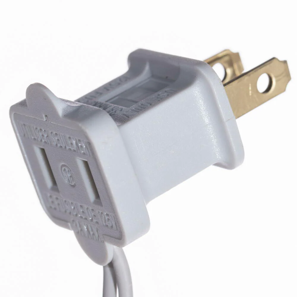 2'Hx20"W Tinsel Fir Artificial Christmas Tree, LED Pre-Lit -Silver - Image 3