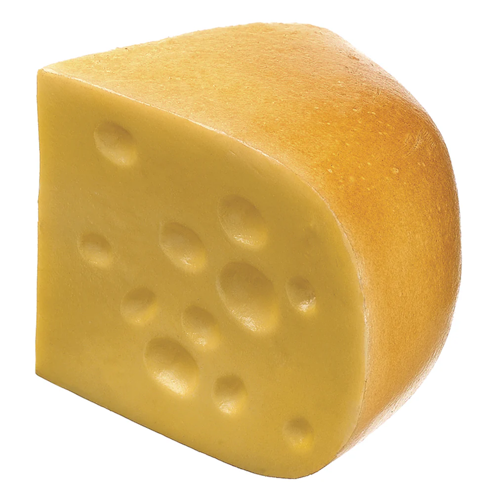 3.5" Artificial Cheese Wedge -Cream (Pack of 12)