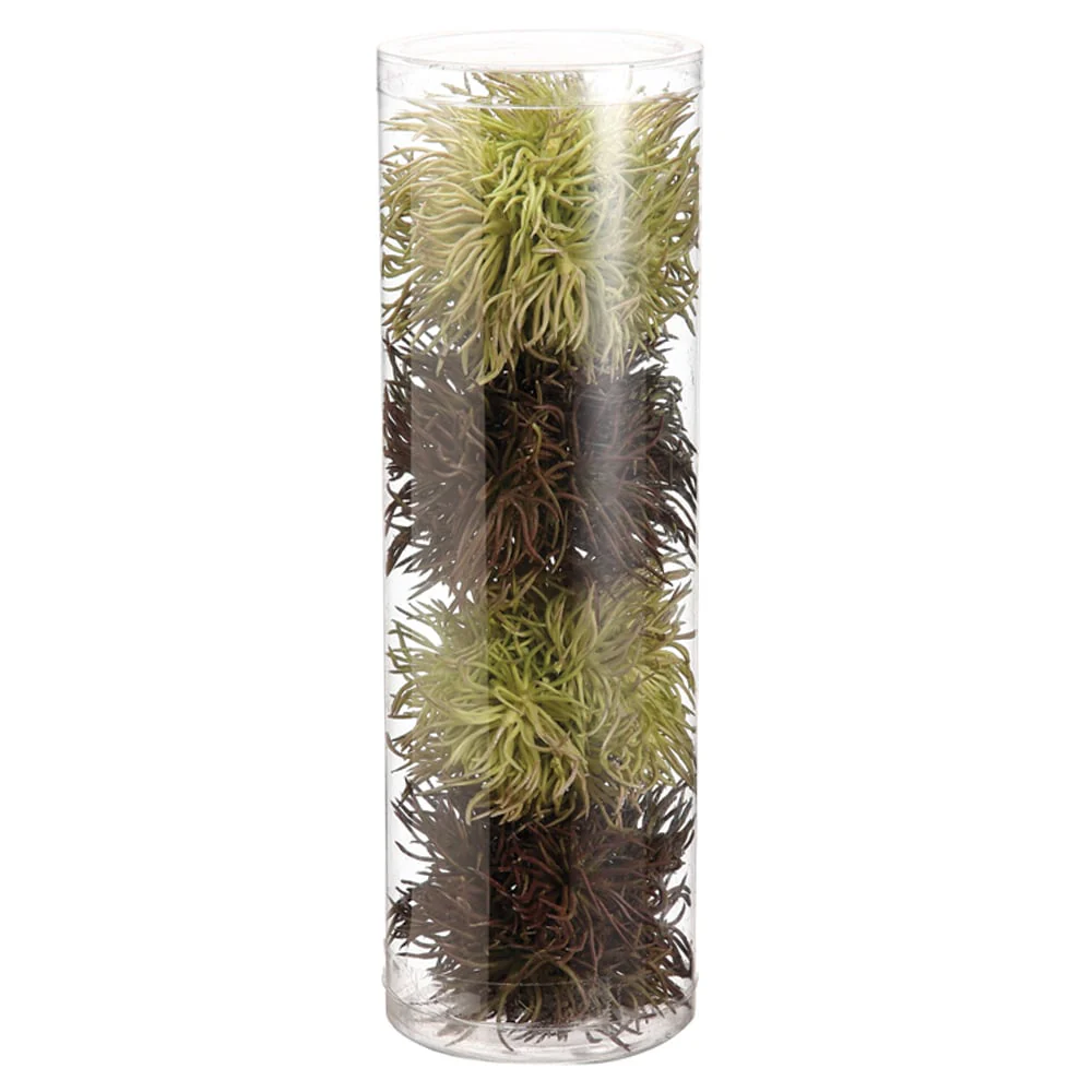 3.5" Boxed Chestnut Ball-Shaped Artificial Topiary -2 Tone Green (Pack of 12)