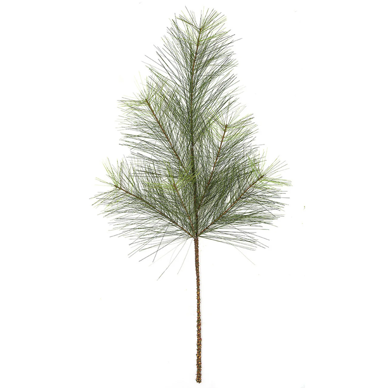 30" Artificial Long Needle Pine Stem -Green (Pack of 24)