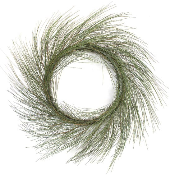 30" Artificial Willow Wreath -Green (Pack of 2)