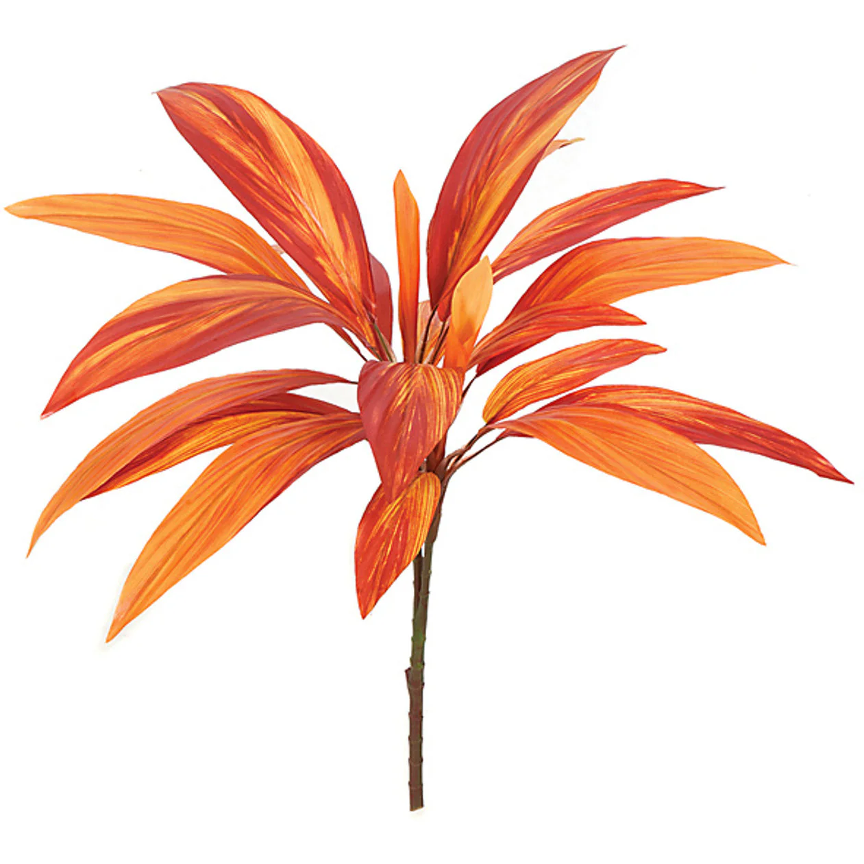30" Cordyline Artificial Plant -Orange/Red (Pack of 12)