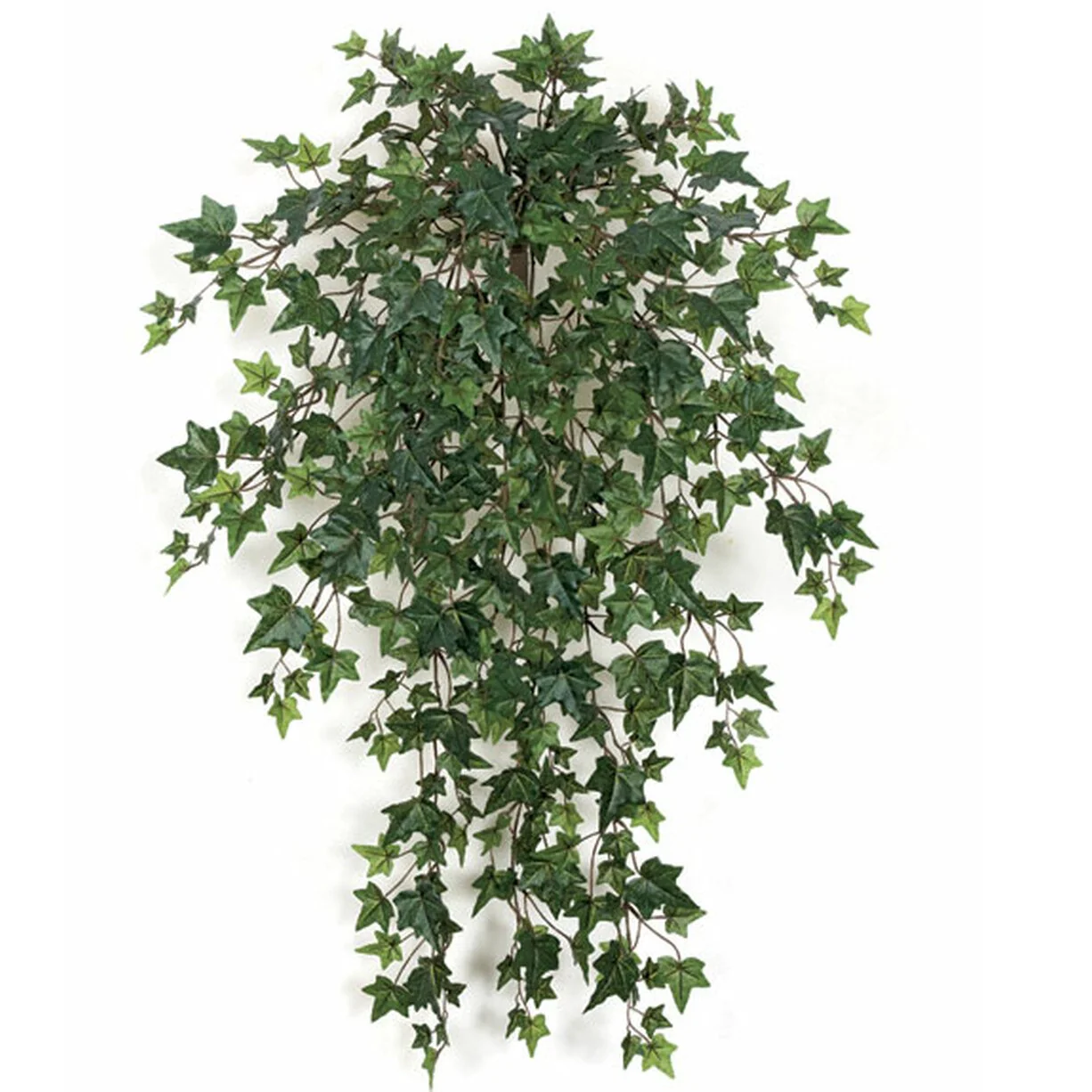 30" Hanging Silk English Ivy Plant -Green (Pack of 6)