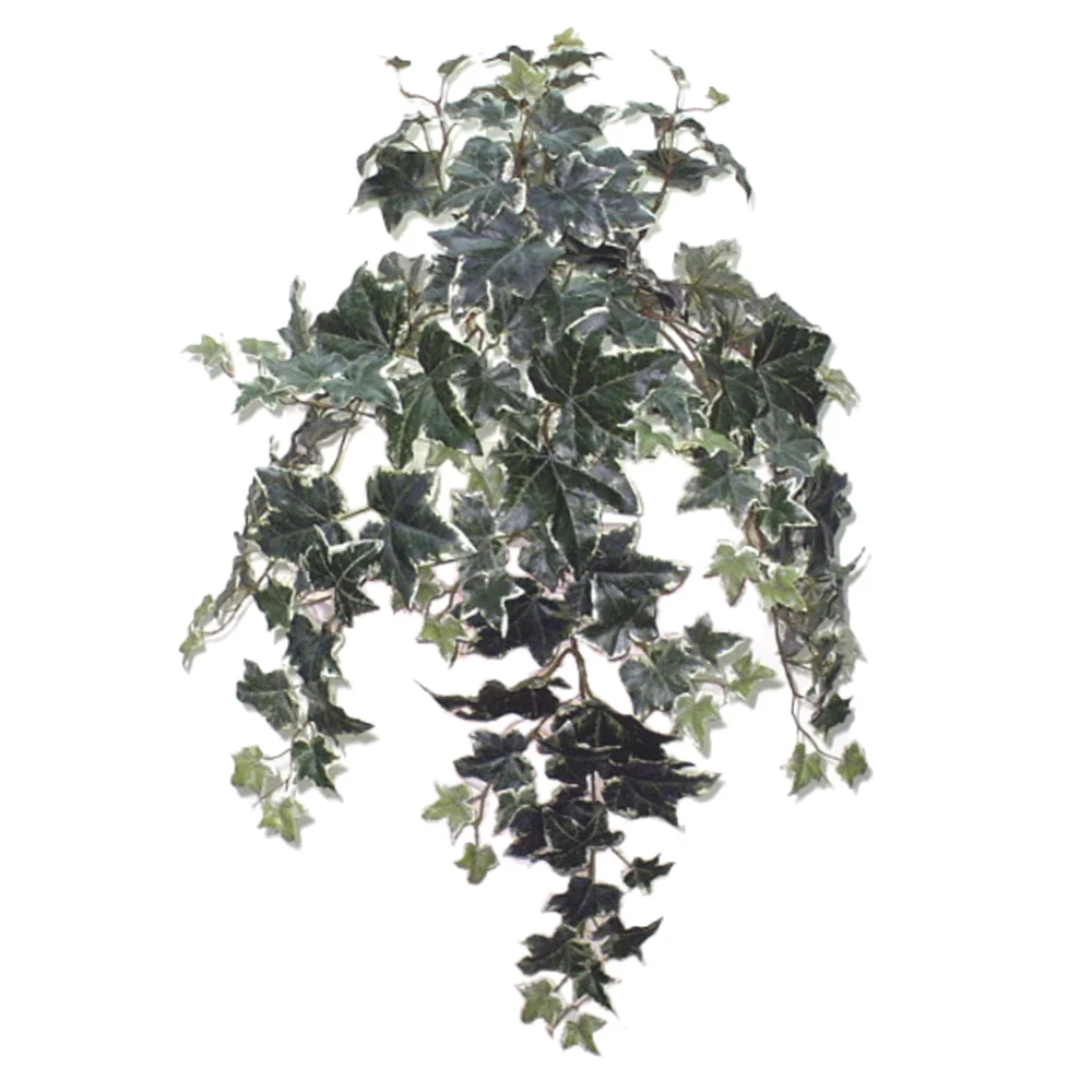 30" Hanging Silk Puff Ivy Leaf Plant -Variegated (Pack of 12)