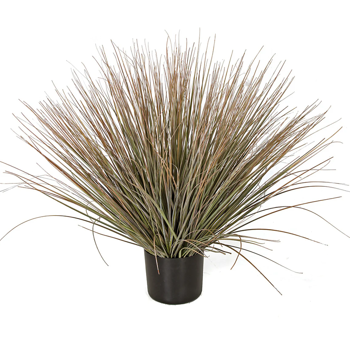 30" IFR PVC Onion Grass Artificial Plant w/Pot -Green/Tan