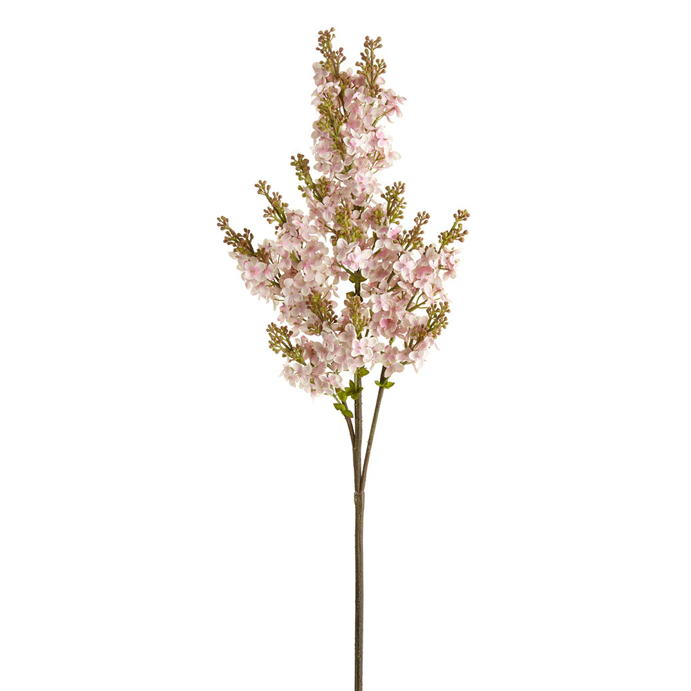 30" Lilac Silk Flower Stem -Pink (Pack of 12)