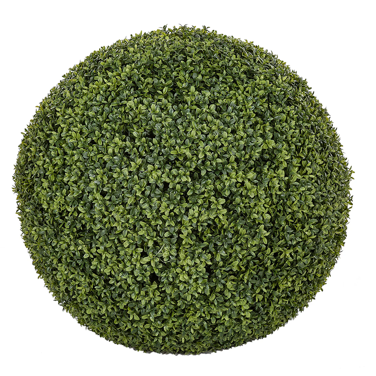 30" Outdoor UV-Proof Artificial English Boxwood Topiary Ball -2 Tone Green
