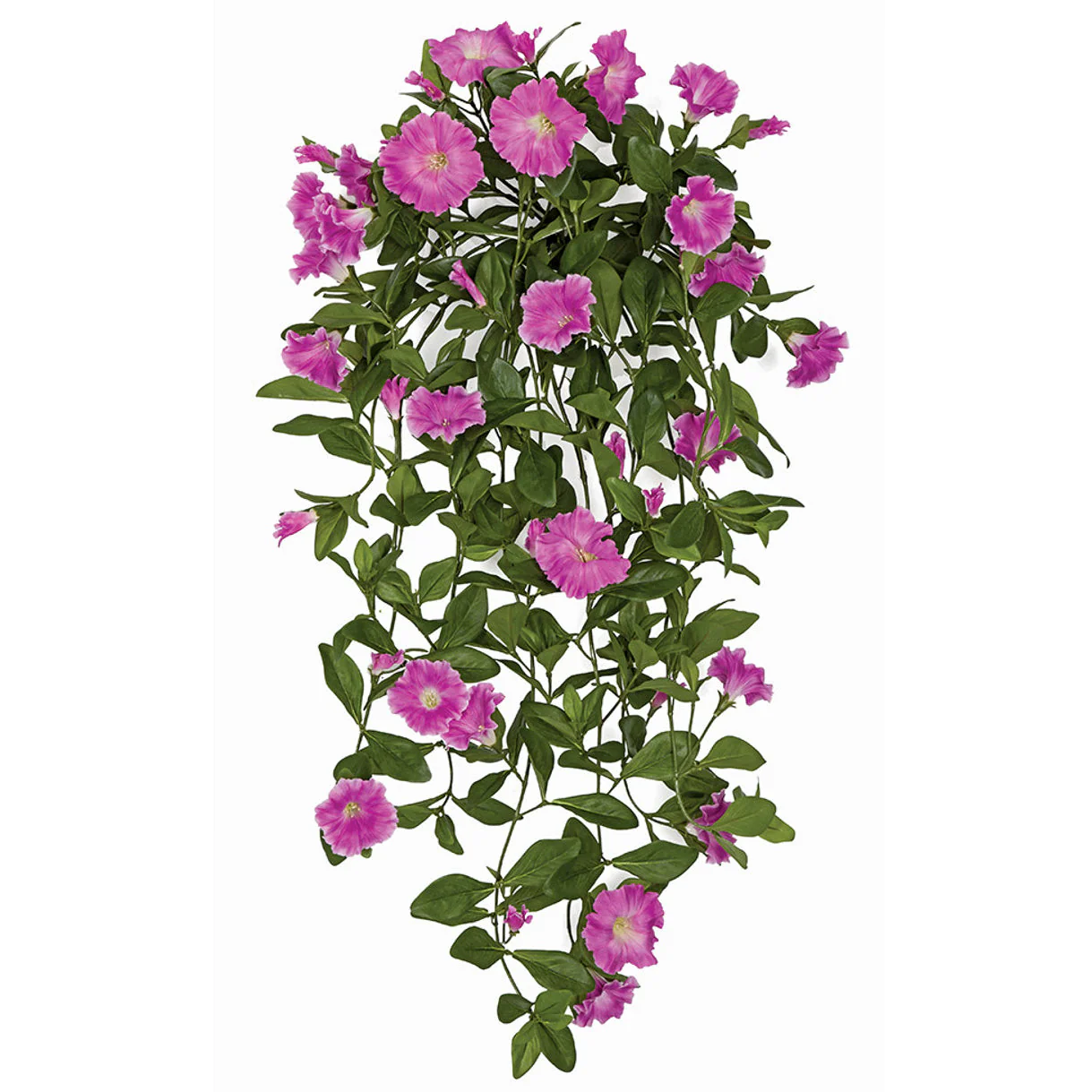30" Petunia Silk Hanging Flower Bush -Lavender (Pack of 4)