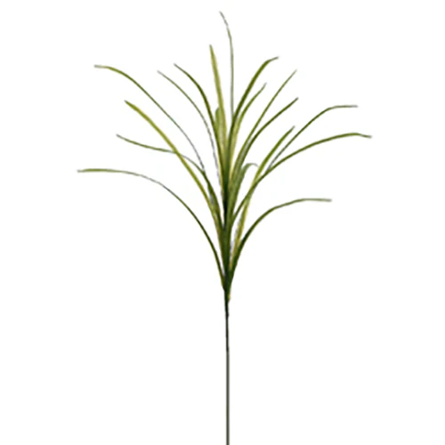 30" Silk Flax Grass Stem -Green (Pack of 6)