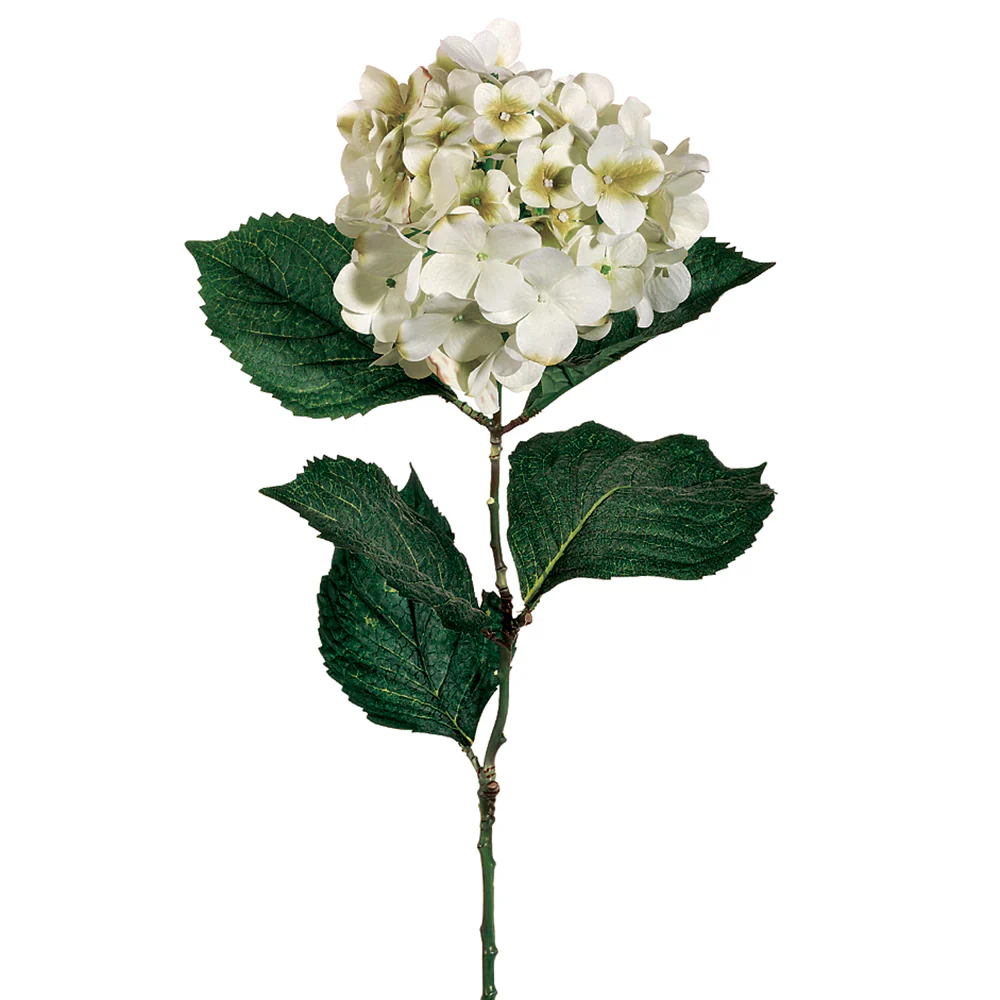 30" Silk Hydrangea Flower Spray -White (Pack of 12)