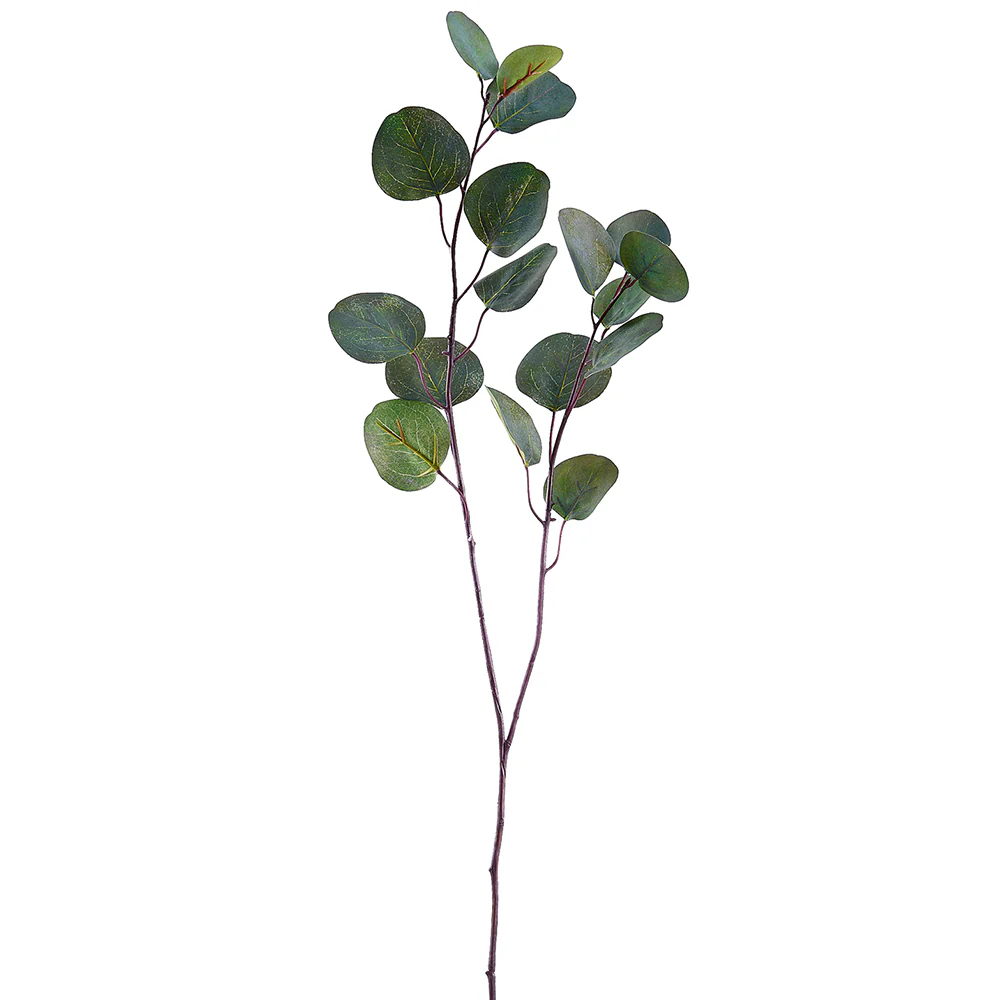31.5" Eucalyptus Leaf Silk Stem -Green (Pack of 12)